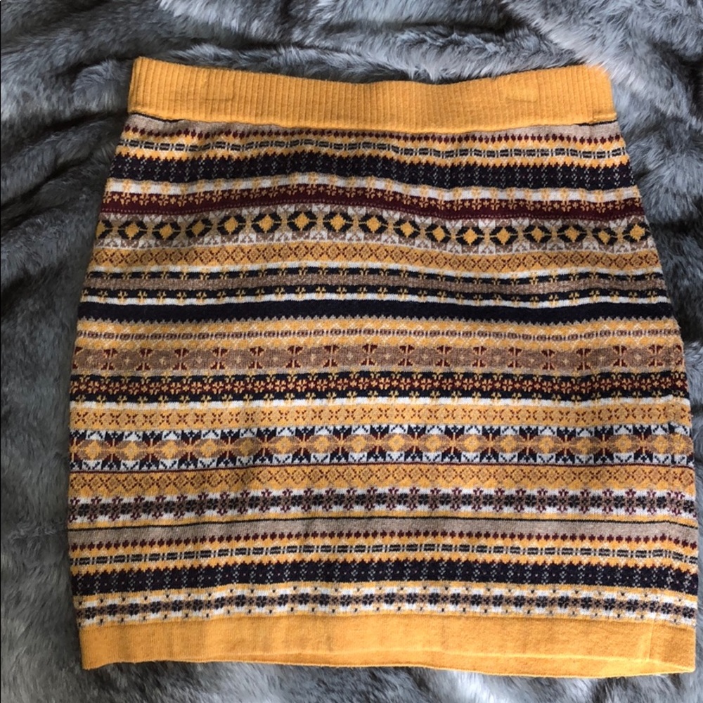 Tribal Knit Skirt